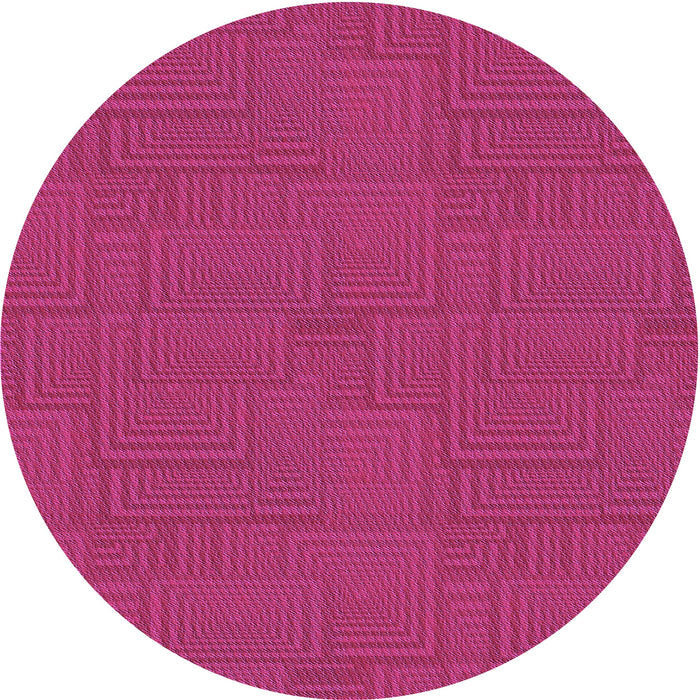 Square Machine Washable Transitional Deep Pink Rug in a Living Room, wshpat2813pur