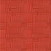 Square Patterned Red Novelty Rug, pat2813
