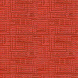 Sideview of Machine Washable Transitional Fire Red Rug, wshpat2813