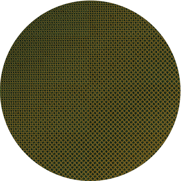 Square Patterned Olive Green Rug, pat2814grn