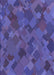 Patterned Purple Rug, pat2815blu