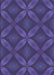 Machine Washable Transitional Purple Rug, wshpat2816blu