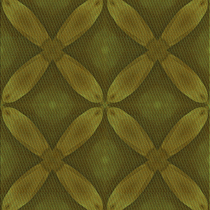 Patterned Olive Green Rug, pat2816grn
