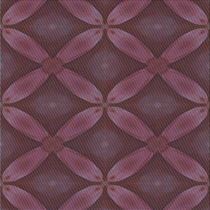 Round Machine Washable Transitional Mauve Taupe Purple Rug, wshpat2816lblu