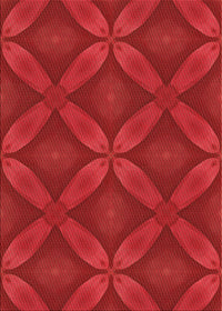 Machine Washable Transitional Red Rug, wshpat2816org