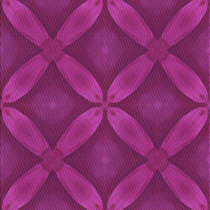 Machine Washable Transitional Neon Pink Rug, wshpat2816pur