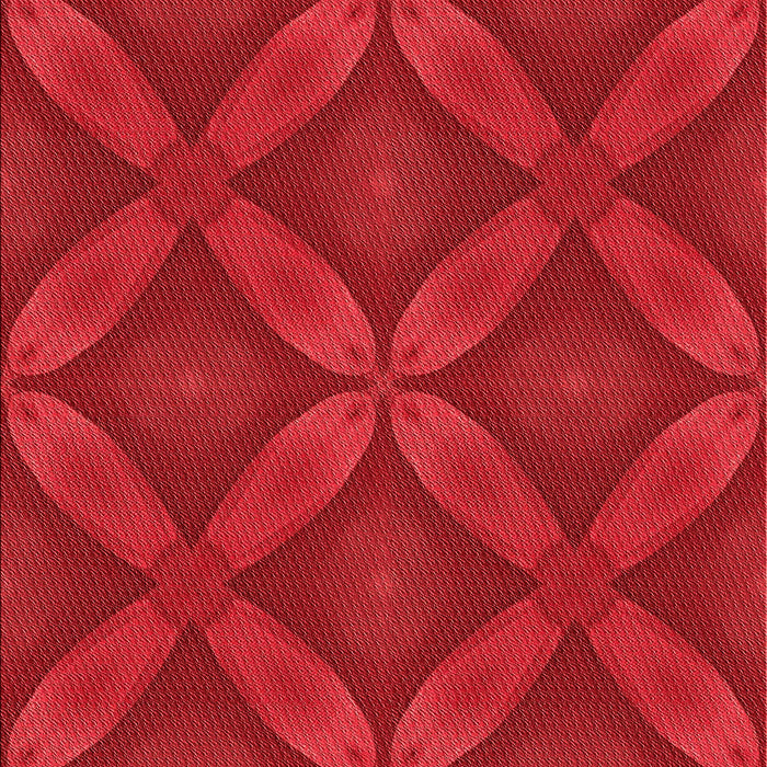Patterned Red Rug, pat2816rd
