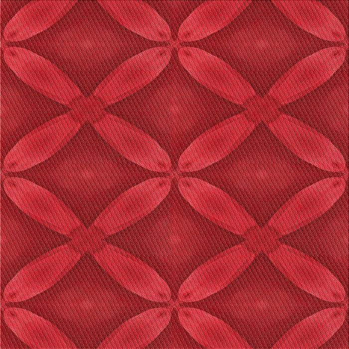 Round Machine Washable Transitional Red Rug, wshpat2816rd