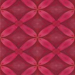 Square Patterned Pink Novelty Rug, pat2816