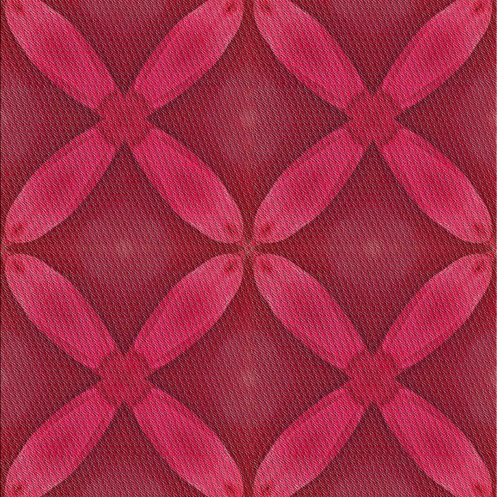 Patterned Pink Novelty Rug, pat2816
