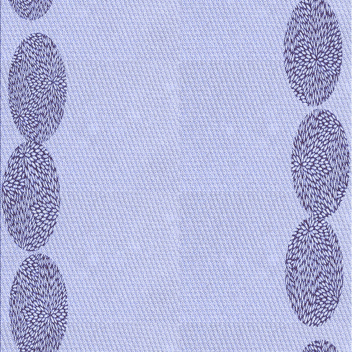Patterned Blue Rug, pat2818blu