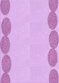 Machine Washable Transitional Blossom Pink Rug, wshpat2818pur