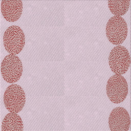 Sideview of Machine Washable Transitional Blush Pink Rug, wshpat2818