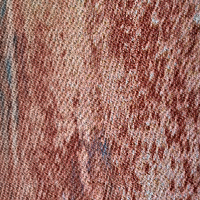 Machine Washable Transitional Fire Brick Red Rug, wshpat2819