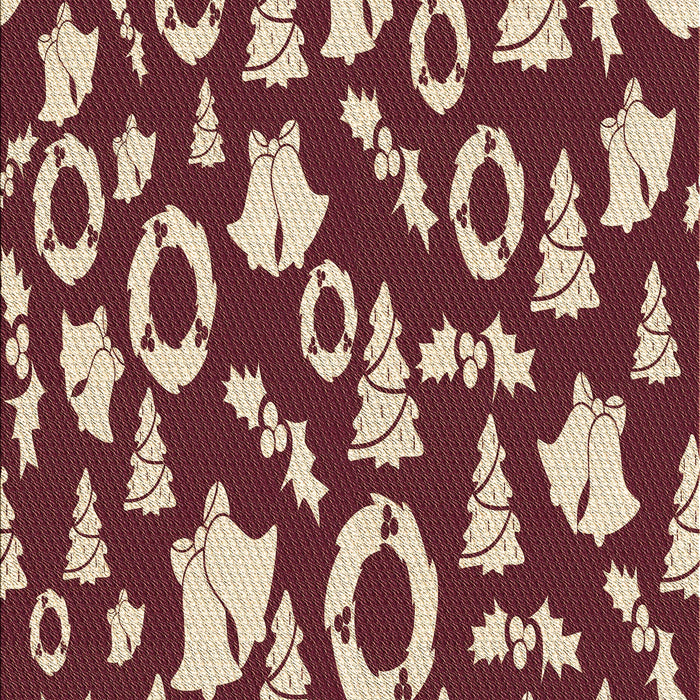 Machine Washable Transitional Burgundy Red Rug, wshpat282brn