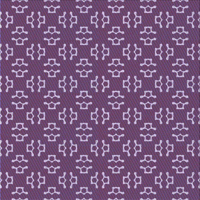 Round Patterned Lilac Purple Rug, pat2820blu
