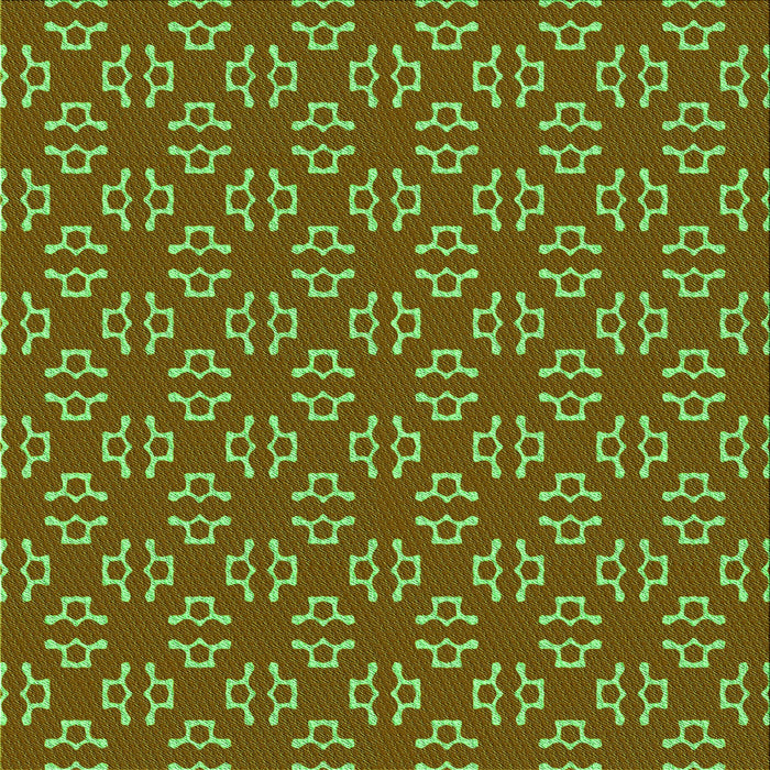 Round Patterned Dark Bronze Brown Rug, pat2820grn