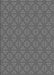 Patterned Gray Rug, pat2820gry