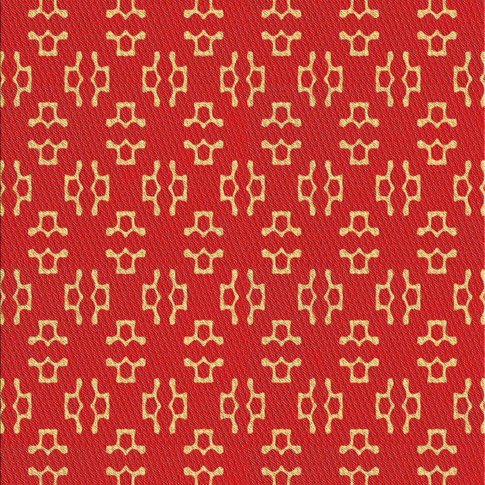 Patterned Orange Rug, pat2820org