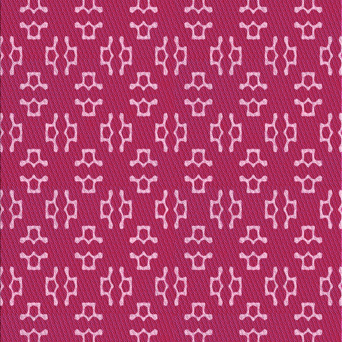 Patterned Raspberry Red Rug, pat2820pur