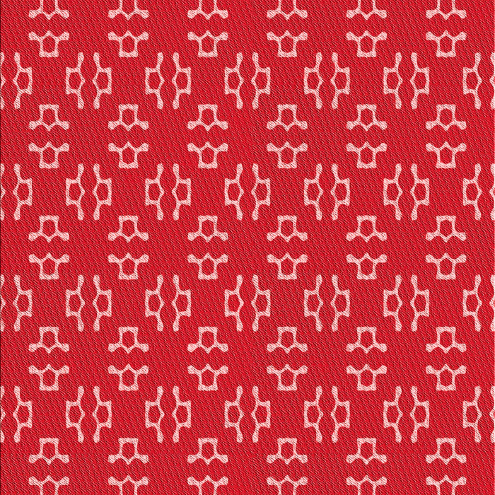 Patterned Red Rug, pat2820rd