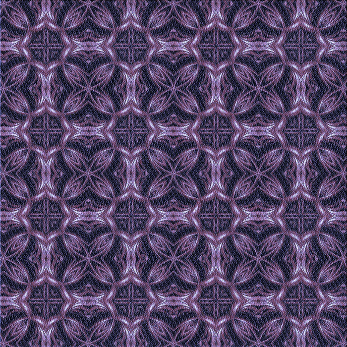 Round Patterned Purple Sage Bush Purple Rug, pat2821blu