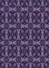 Patterned Purple Sage Bush Purple Rug, pat2821blu