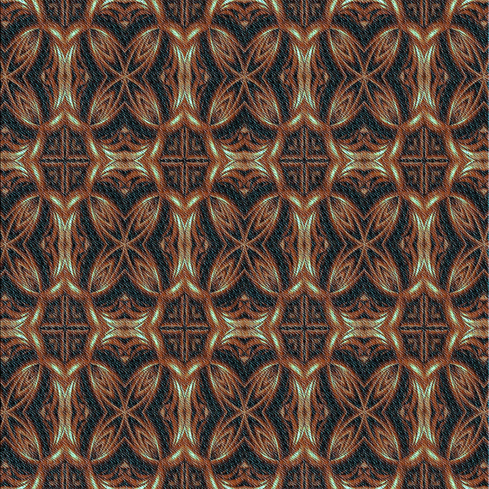 Patterned Red Rug, pat2821lblu