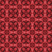 Round Patterned Red Rug, pat2821rd