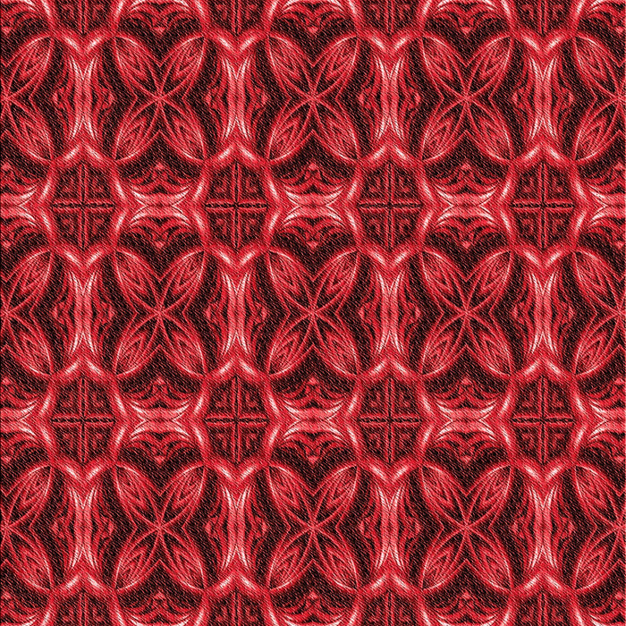 Patterned Red Rug, pat2821rd