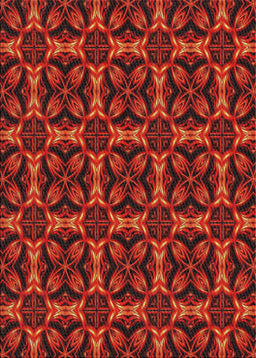 Machine Washable Transitional Cranberry Red Rug, wshpat2821