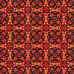 Sideview of Machine Washable Transitional Cranberry Red Rug, wshpat2821