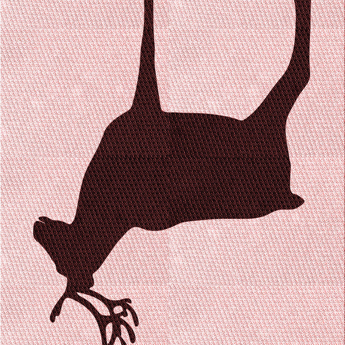 Machine Washable Transitional Light Rose Pink Rug, wshpat2822rd