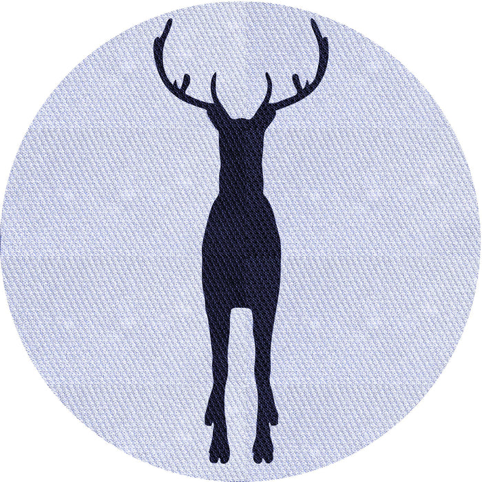 Square Patterned Lavender Blue Rug, pat2823blu