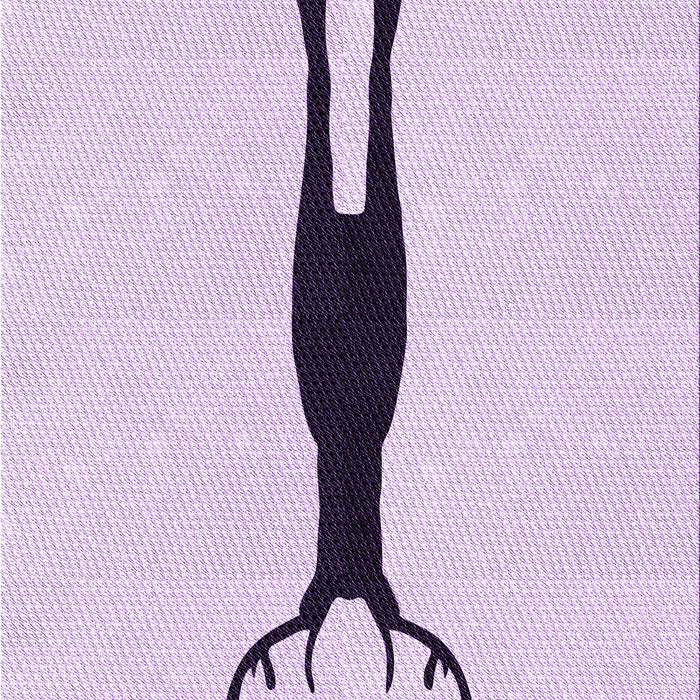 Patterned Orchid Purple Rug, pat2823pur