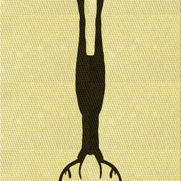 Patterned Sun Yellow Rug, pat2823yw