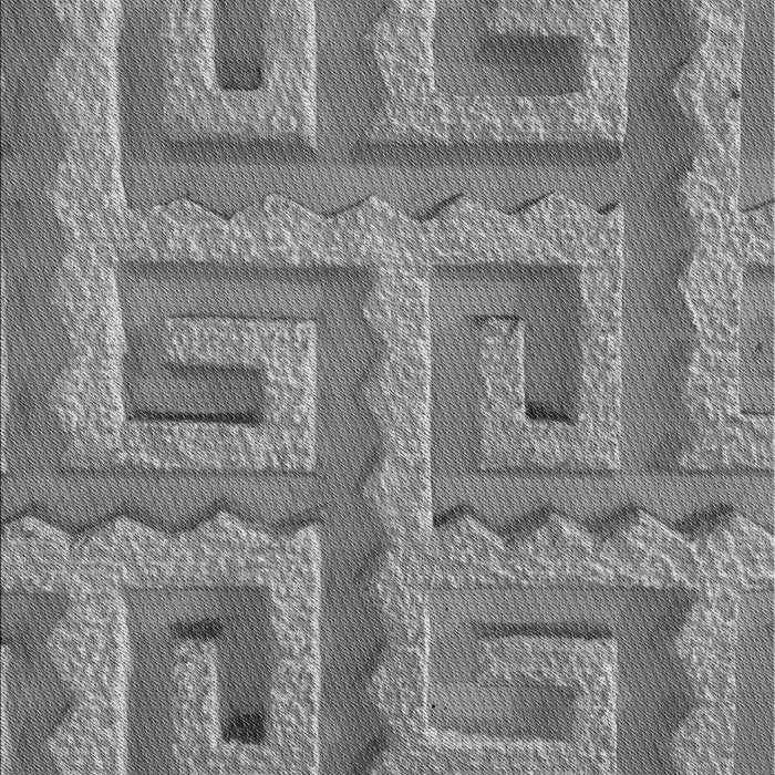 Machine Washable Transitional Ash Gray Rug, wshpat2824gry