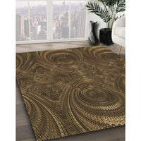 Patterned Light Brown Rug, pat2825brn