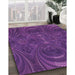 Machine Washable Transitional Purple Rug in a Family Room, wshpat2825pur