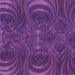 Round Patterned Purple Rug, pat2825pur