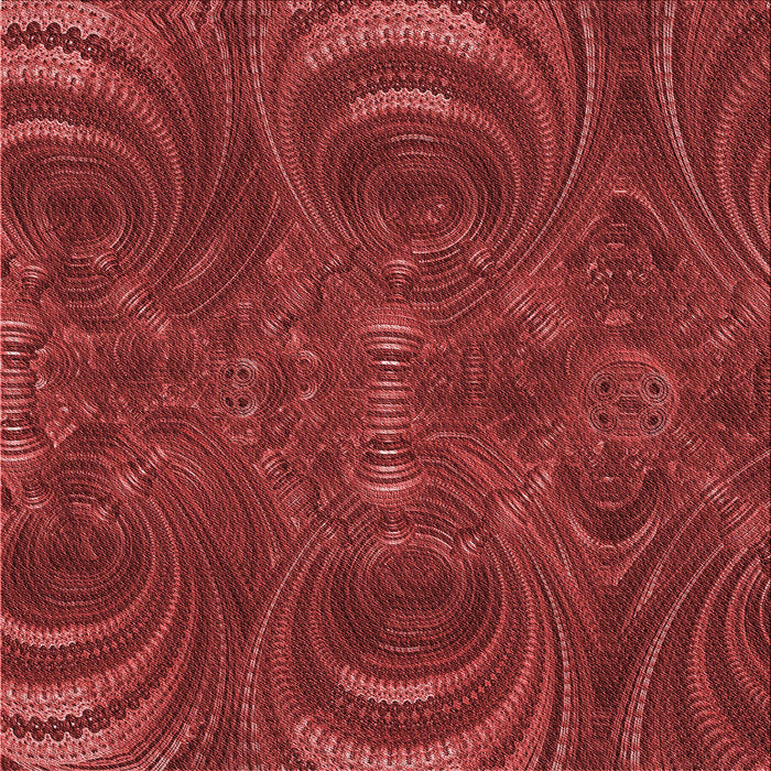 Round Machine Washable Transitional Cranberry Red Rug, wshpat2825rd