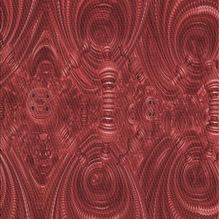 Patterned Cranberry Red Rug, pat2825rd