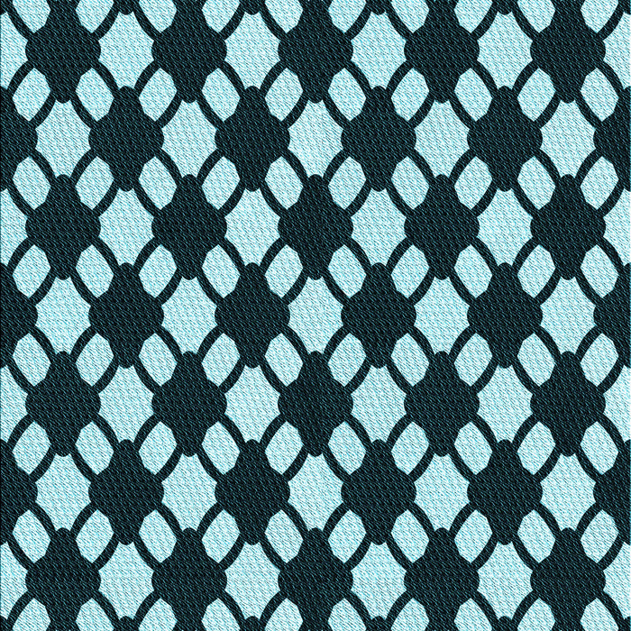 Machine Washable Transitional Blue Rug, wshpat2826lblu