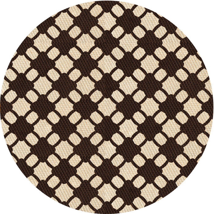 Square Machine Washable Transitional Black Brown Rug in a Living Room, wshpat2826org