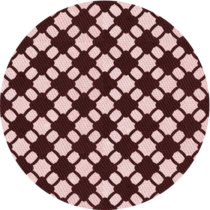 Square Machine Washable Transitional Pink Rug in a Living Room, wshpat2826rd