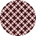 Square Patterned Pink Rug, pat2826rd