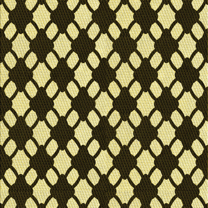 Patterned Black Brown Rug, pat2826yw