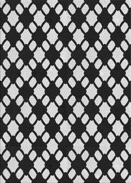 Patterned Mid Gray Novelty Rug, pat2826