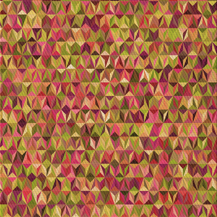 Round Patterned Orange Gold Rug, pat2827org