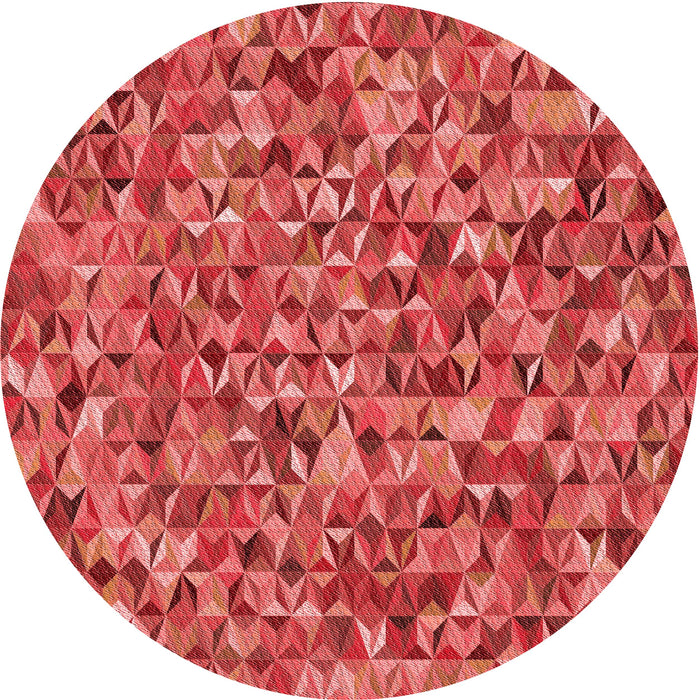 Square Machine Washable Transitional Red Rug in a Living Room, wshpat2827rd